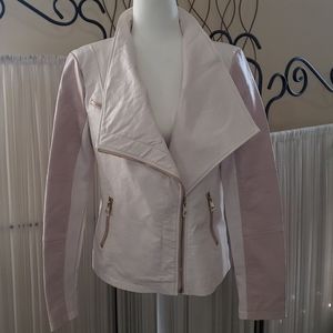 Guess Faux Leather Moto Jacket